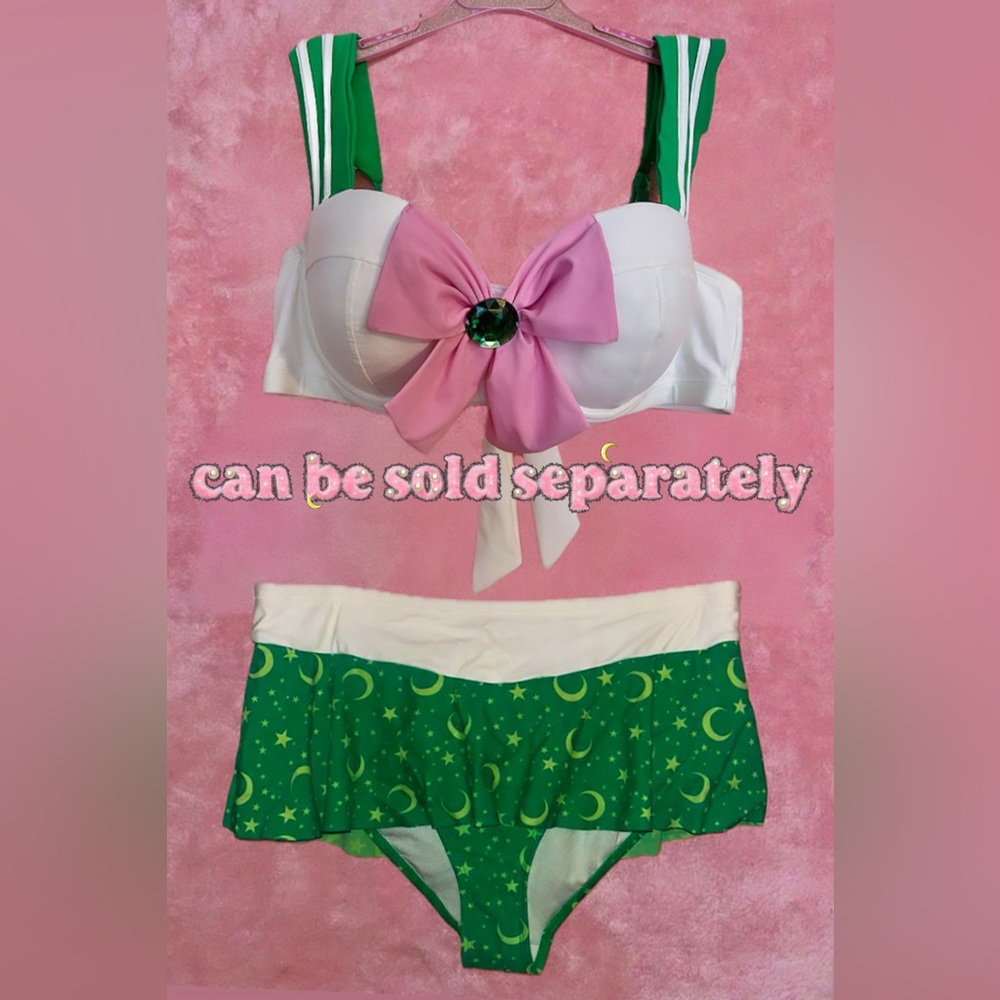 Sailor Jupiter 2 Piece Swimsuit Hot Topic Sailor Moon Exclusive XL Plus Size